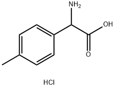 RS-4-Methylphenylglycine hydrochloride Structural