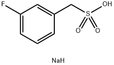 sodium:(3-fluorophenyl)methanesulfonate Structural