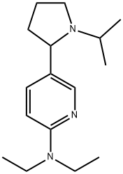 Diethyl-[5-(1-isopropyl-pyrrolidin-2-yl)-pyridin-2-yl]-amine Structural