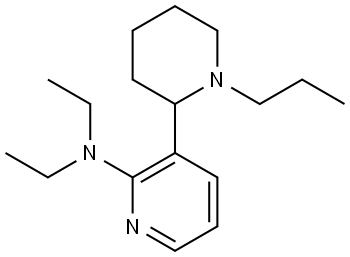 Diethyl-(1-propyl-1,2,3,4,5,6-hexahydro-[2,3]bipyridinyl-2-yl)-amine Structural