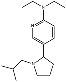 Diethyl-[5-(1-isobutyl-pyrrolidin-2-yl)-pyridin-2-yl]-amine Structural