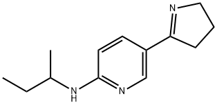 sec-Butyl-[5-(4,5-dihydro-3H-pyrrol-2-yl)-pyridin-2-yl]-amine Structural