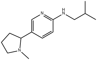 Isobutyl-[5-(1-methyl-pyrrolidin-2-yl)-pyridin-2-yl]-amine Structural