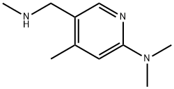 Dimethyl-(4-methyl-5-methylaminomethyl-pyridin-2-yl)-amine Structural