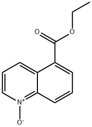ethyl 1-oxidoquinolin-1-ium-5-carboxylate Structural