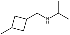 Isopropyl-(3-methyl-cyclobutylmethyl)-amine Structural