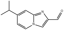 Imidazo[1,2-a]pyridine-2-carboxaldehyde, 7-(1-methylethyl)- Structural