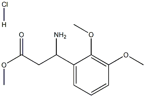Methyl 3-amino-3-(2,3-dimethoxyphenyl)propanoate hydrochloride