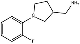 1-[1-(2-fluorophenyl)-3-pyrrolidinyl]methanamine