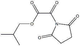 ISOBUTYL 2-(2,5-DIOXOPYRROLIDIN-1-YL)-2-OXOACETATE Structural