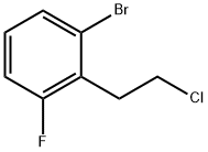 Benzene, 1-bromo-2-(2-chloroethyl)-3-fluoro- Structural