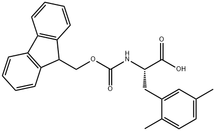 Fmoc-2,5-Dimethy-DL-Phenylalanine Structural