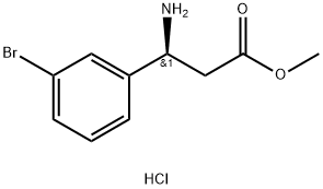 (S)-METHYL 3-AMINO-3-(3-BROMOPHENYL)PROPANOATE HCL