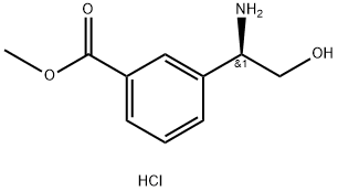 (R)-Methyl 3-(1-amino-2-hydroxyethyl)benzoate hydrochloride