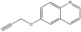 Quinoline, 6-(2-propynyloxy)- Structural