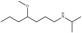 Isopropyl-(4-methoxy-heptyl)-amine Structural