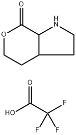 HEXAHYDROPYRANO[3,4-B]PYRROL-7(2H)-ONE 2,2,2-TRIFLUOROACETATE Structural