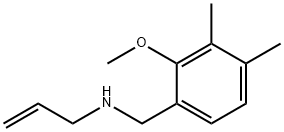 Allyl-(2-methoxy-3,4-dimethyl-benzyl)-amine Structural