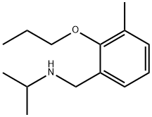 Isopropyl-(3-methyl-2-propoxy-benzyl)-amine Structural