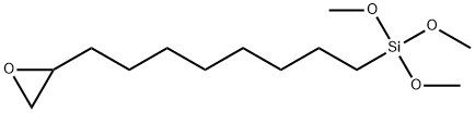 Oxirane,2-[8-(trimethoxysilyl)octyl]- Structural