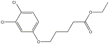 Ethyl 5-(3,4-dichloro-phenoxy)pentanoate Structural