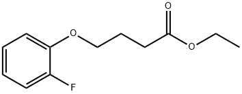 Ethyl 4-(2-fluoro-phenoxy)butanoate Structural