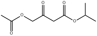 isopropyl 4-acetoxy-3-oxobutanoate Structural