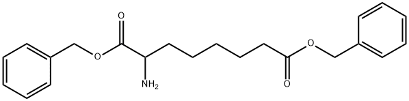 RS-Dibenzyl DL-2-aminosuberate Structural