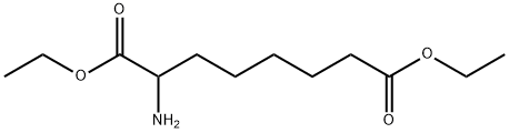 RS-2-Aminosuberic acid diethyl ester Structural