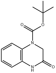 tert-Butyl 3-oxo-3,4-dihydroquinoxaline-1(2H)-carboxylate Structural