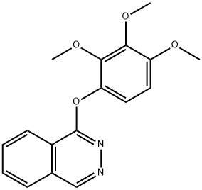 Phthalazine,1-(2,3,4-trimethoxyphenoxy)- Structural