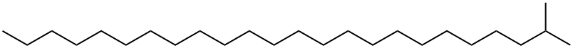 Tetracosane, 2-methyl- Structural