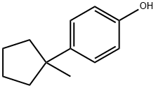 Phenol, 4-(1-methylcyclopentyl)- Structural