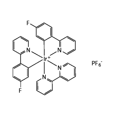 (2,2'-bipyridyl) bis [2- (4-fluorophenyl) pyridine] iridium (III) hexafluorophosphate