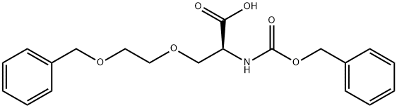 N-CBz-O-(2-benzyloxyethyl)-L-serine Structural