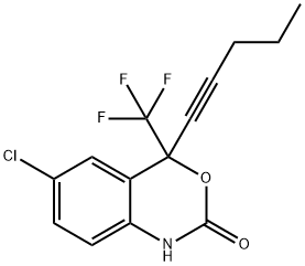 6-chloro-4-pent-1-ynyl-4-(trifluoromethyl)-1H-3,1-benzoxazin-2-one