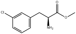 L-Phenylalanine, 3-chloro-, methyl ester Structural