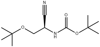 Carbamic acid, N-[(1R)-1-cyano-2-(1,1-dimethylethoxy)ethyl]-, 1,1-dimethylethyl ester