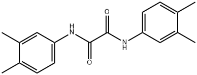 N,N'-bis(3,4-dimethylphenyl)ethanediamide Structural