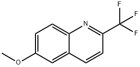 Quinoline,6-methoxy-2-(trifluoromethyl)- Structural