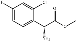 METHYL(2R)-2-AMINO-2-(2-CHLORO-4-FLUOROPHENYL)ACETATE