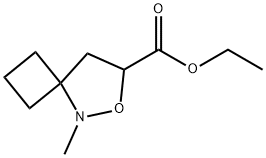 ethyl 8-methyl-7-oxa-8-azaspiro[3.4]octane-6-carboxylate Structural