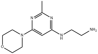 N1-(2-methyl-6-morpholinopyrimidin-4-yl)ethane-1,2-diamine Structural