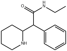 N-Ethyl-2-phenyl-2-piperidin-2-yl-acetamide Structural