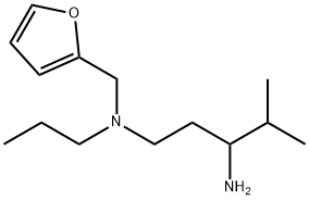 N1-(2-furylmethyl)-4-methyl-N1-propyl-pentane-1,3-diamine Structural