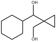 Cyclohexyl-(1-hydroxymethyl-cyclopropyl)-methanol Structural