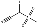 Iodo-methanesulfonyl-acetonitrile Structural