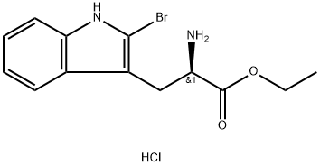 D-2-BromoTryptophan ethyl ester hydrochloride Structural
