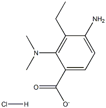 2-(DIMETHYLAMINO)ETHYL-p-AMINOBENZOATE HYDROCHLORIDE			