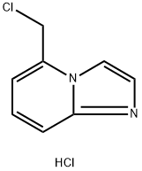 Imidazo[1,2-a]pyridine, 5-(chloromethyl)-, monohydrochloride Structural